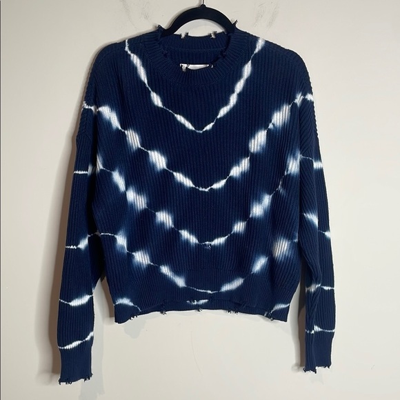 SOLD Pistola | Women’s Eva Tie Dye Distressed Sweater Size XS Cotton NWT - Picture 2 of 7